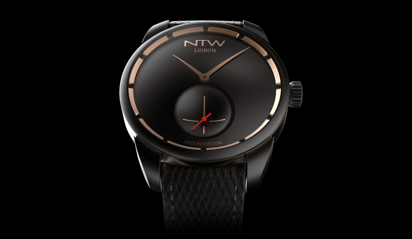 texture，ntw，Lisbon，Automatic watch，conceptual design，industrial design，